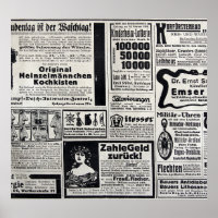 Historischer Kiew: Illustration der Zeitung 1917