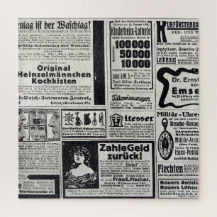 Historischer Kiew: Illustration der Zeitung 1917 Puzzle