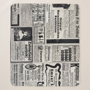Historischer Kiew: Illustration der Zeitung 1917 Sherpadecke
