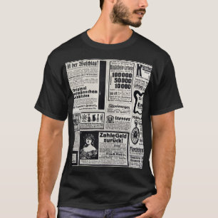 Historischer Kiew: Illustration der Zeitung 1917 T-Shirt