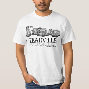 Historischer Leadville Colorado Altstadt Wert tee