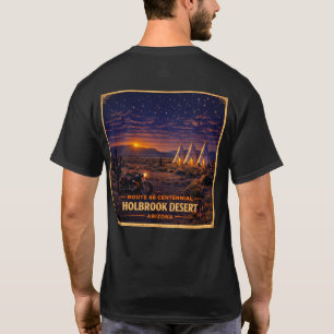 Historischer Mother Road Meile Twilight T-Shirt