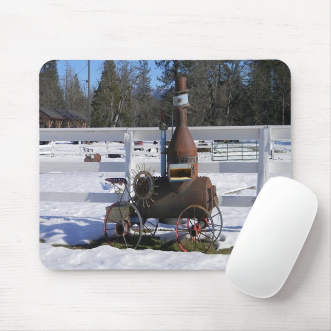 Historischer Motor aus Steam... Mousepad (Mit Mouse)