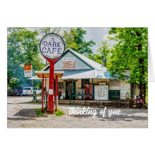 Historischer Oark-General Store Thinking Of U Card