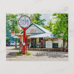 Historischer Oark General Store Vielen Dank Postca Postkarte