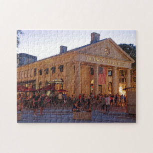 Historischer Quincy Market Downtown Boston Puzzle