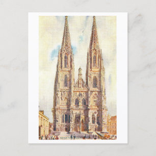 Historischer Regensburger Dom Postkarte