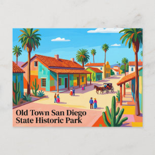 Historischer Staatspark Old Town San Diego Kalifor Postkarte