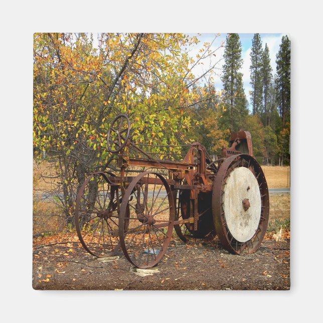 Historischer Traktor... Magnet (Vorne)