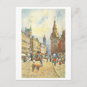 Historischer Trongate, Glasgow, Schottland Postkarte