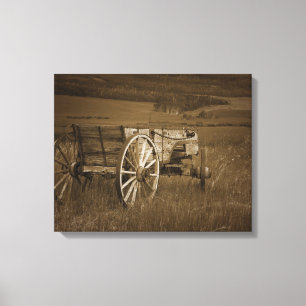 Historischer Vintage-Wagen #2 Leinwand-Wandkunst Leinwanddruck