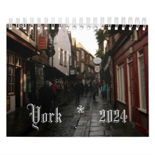 Historischer York-Kalender 2024 Kalender