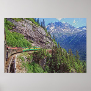 Historischer Yukon-Zug, Kanada Poster
