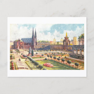 Historischer Zwinger in Dresden, Deutschland Postkarte