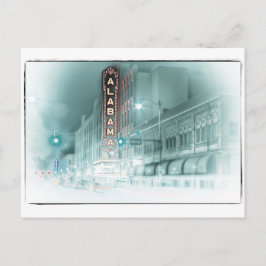 Historisches Alabama Theater in Birmingham, Alabam Postkarte