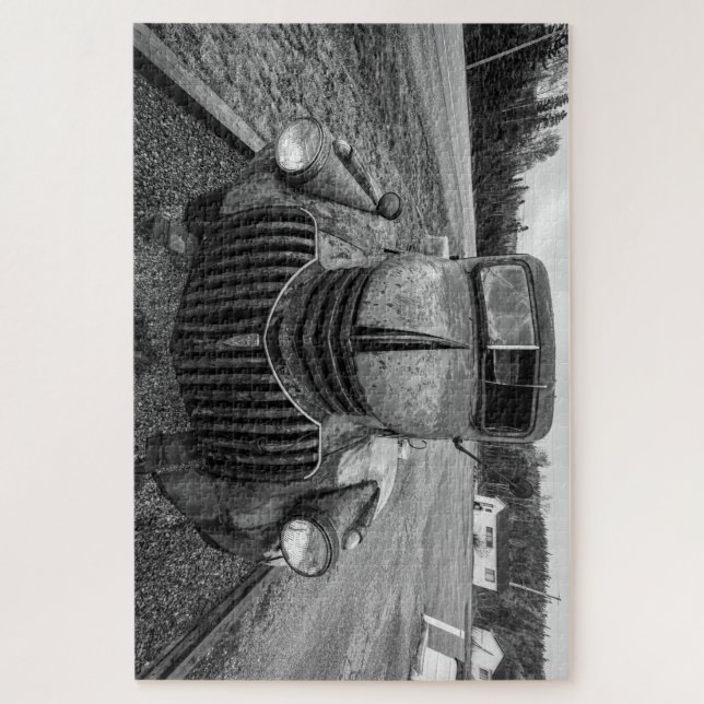 Historisches amerikanisches Auto Puzzle (Vertikal)