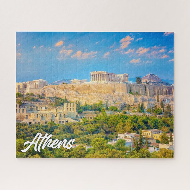 Historisches Athen, Griechenland Puzzle (Horizontal)
