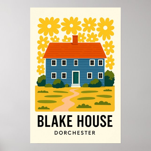 Historisches Blake-Haus Poster (Vorne)