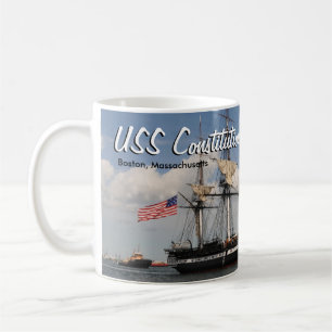 Historisches Boston USS Constitution Kaffeetasse