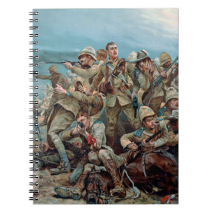 Historisches britisches viktorianisches Gemälde de Notizblock