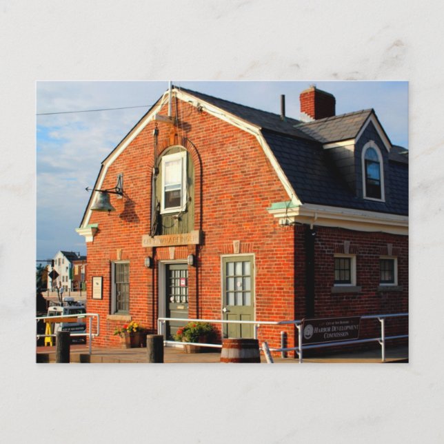 Historisches City Wharfinger Gebäude Postcard Postkarte (Vorderseite)