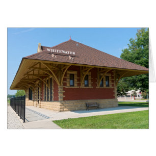 Historisches Depot in Whitewater