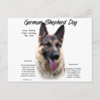 Historisches Design des deutschen Schäferhundes