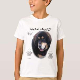 Historisches Design tibetischer Mastiff T-Shirt
