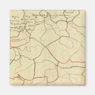 Historisches Deutschland und Österreich Magnet