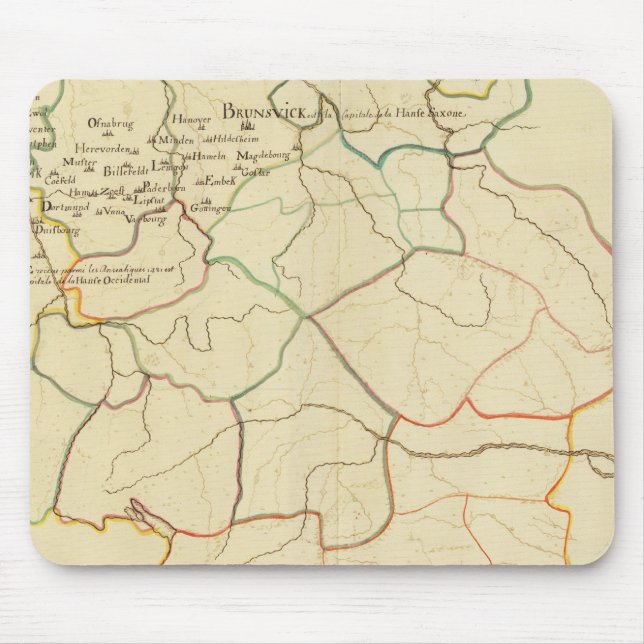 Historisches Deutschland und Österreich Mousepad (Vorne)