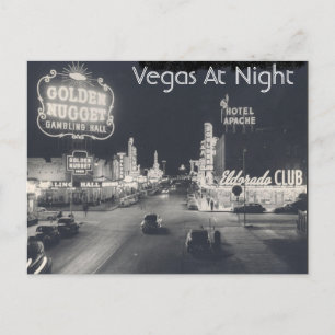 Historisches Downtown Las Vegas Postkarte