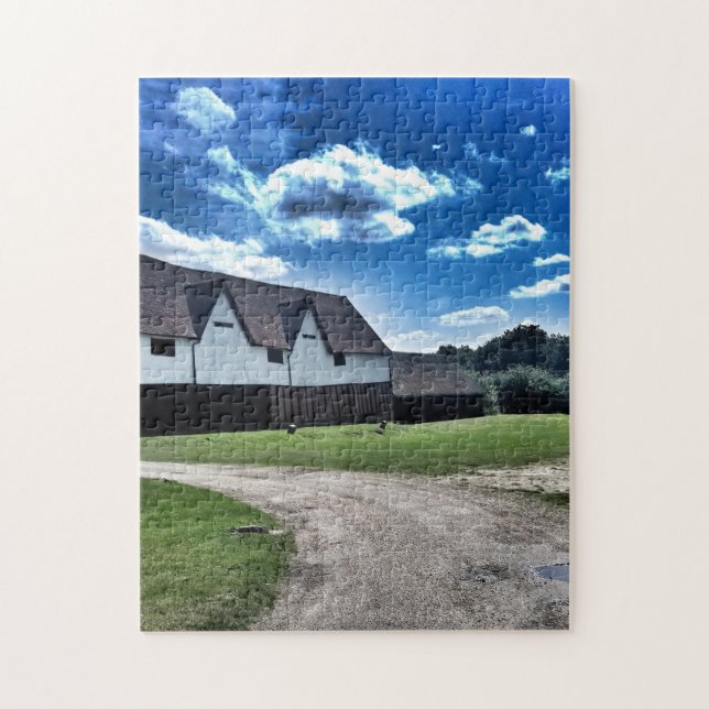 Historisches England Landschaft Puzzle (Vertikal)