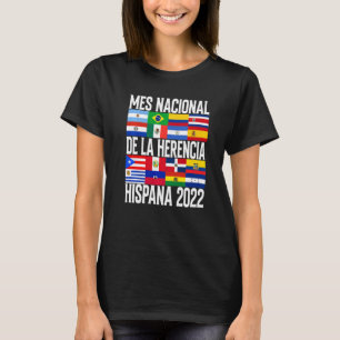 Historisches Erbe Month Mes Nacional De La Herenci T-Shirt
