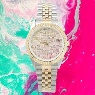 Historisches Erbe - Rae's St.Louis Mammoth Chart Armbanduhr