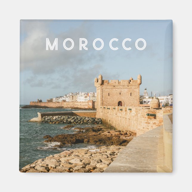 Historisches Essaouira, Marokko authentisches Reis Magnet (Vorne)