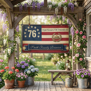 Historisches Familienwiedervereinigungs- Antique-B Banner