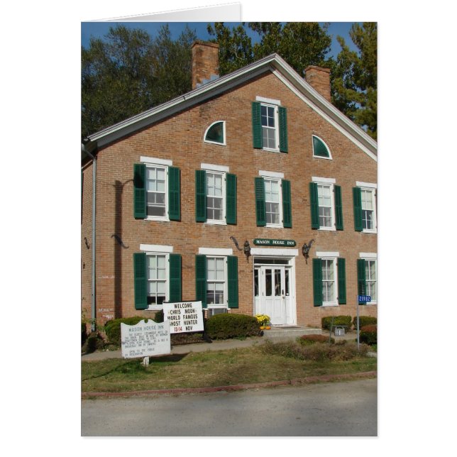 Historisches Gasthaus Bentonsport, Iowa (Vorne)