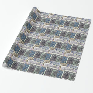 Historisches Geld Geschenkpapier