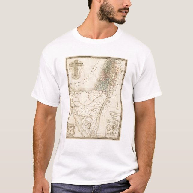 Historisches Jerusalem, Palästina T-Shirt (Vorderseite)