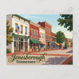Historisches Jonesborough USA Postkarte