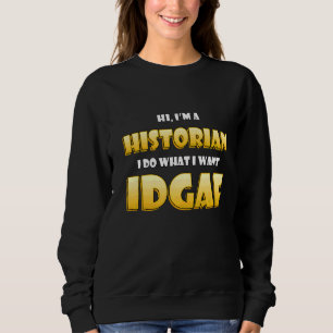 Historisches Kostüm für die klassische Geschichte Sweatshirt