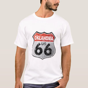 Historisches Landstraßen-Verkehrsschild T-Shirt