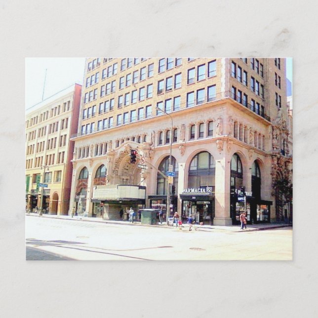Historisches Millionen-Dollar-Theater Postkarte (Vorderseite)