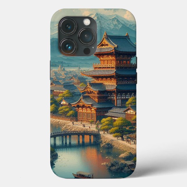 Historisches Nara , Denkmäler des antiken Nara Case-Mate iPhone Hülle (Rückseite)