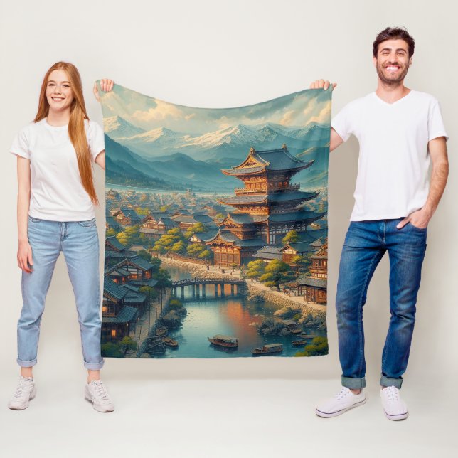 Historisches Nara , Denkmäler des antiken Nara Fleecedecke (Beispiel)