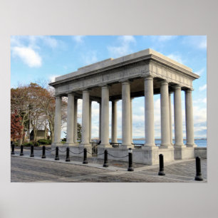 Historisches Plymouth Rock Canopy - Druck Poster