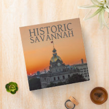 Historisches Savannah Vacation Foto Binder