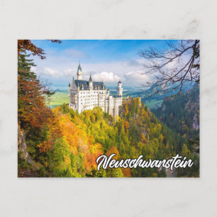 Historisches Schloss Neuschwanstein, Deutschland Postkarte