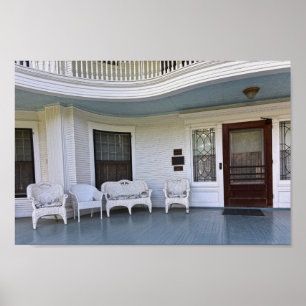 Historisches Seelye Mansion Abilene, Kansas, Porch Poster