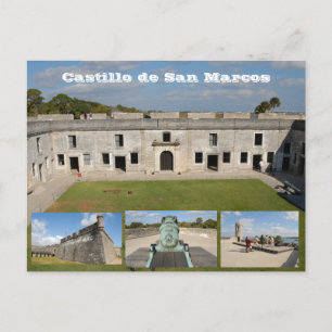 Historisches St. Augustine, Florida Postkarte